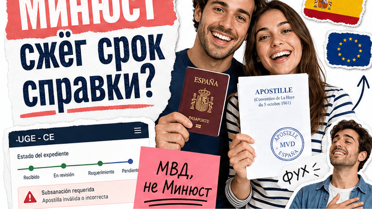 Апостиль и присяжный перевод для ВНЖ в Испании: чек-лист документов и сроков