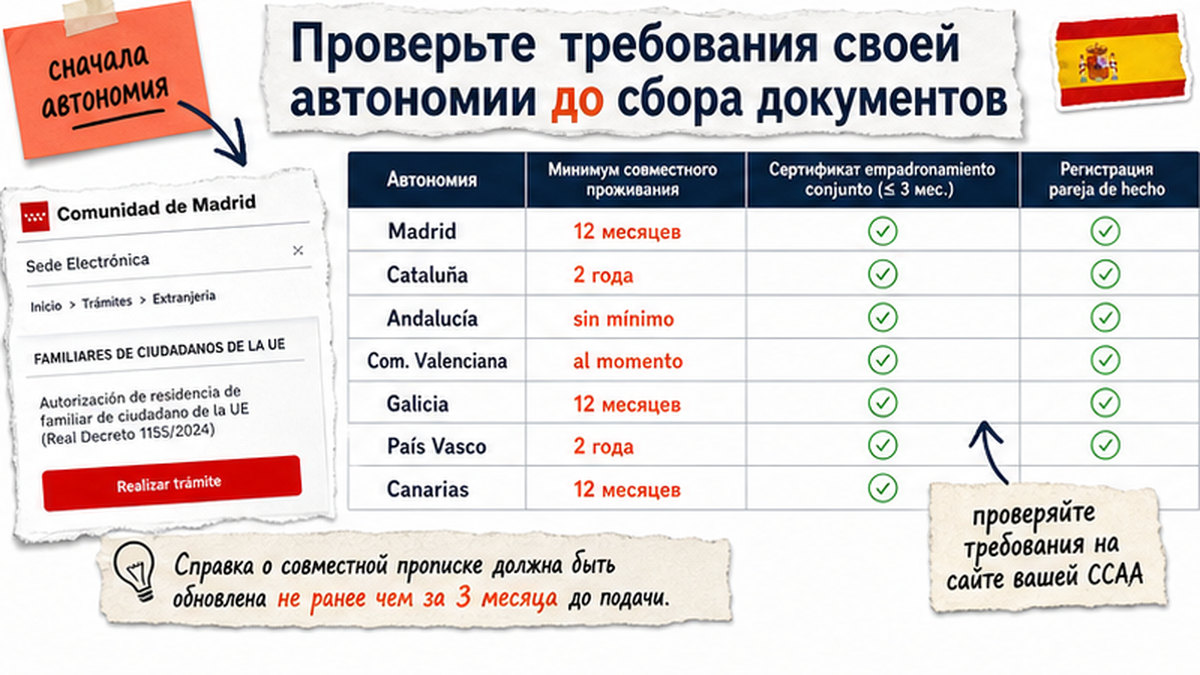Чеклист / printable board: Проверьте требования своей автономии до сбора документов